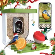 Smart Bird Feeder with Camera,2.5K HD Bird Watching Camera with AI Identify,Auto