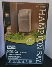 Hampton Bay Low-Voltage 200-Watt Landscape Transformer ER-200-1215-SS