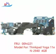 00HT221 For Lenovo Thinkpad Yoga 11e intel Celeron N-2940 4GB Laptop Motherboard