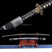 Japanese Katana High Manganese Steel Samurai Battle Ready Sharp Pattern Blade.