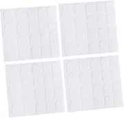 Baluue Nail Stickers 50 Pack Double-Sided Adhesive Easy Peel-Off for Professional Home Manicure