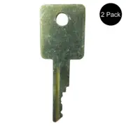 (2) Ignition Keys 6693241 For Industrial Construction Models