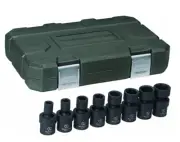 GEARWRENCH 84917 3/8-Inch Drive Universal Impact Socket Set SAE, 8-Piece M1