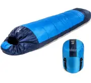 Viking Trek 350x Lightweight Adult Sleeping Bag “ Warm & Breathable Compact Camp