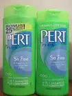2x Pert Plus SO FINE, 2 in 1 Shampoo plus Conditioner, 13.5oz, fine or oily hair