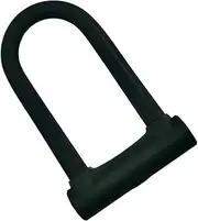 WHAMVOX Metal Plastic u Lock Secure Gold Bike Ring Shaped Lock Durable and Safe Cycling