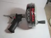 NEW RIDGID 41348 Kwik-Spin Hand Spinner with AUTOFEED, C-1 Inner Core (IC) Drain
