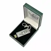 MULLINGAR PEWTER CLADDAGH USB KEY CHAIN