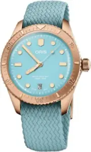 Oris Divers Sixty-Five Blue Dial Bronze Unisex Sports Watch On Sale Online