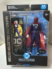 2024 DC Multiverse McFarlane Collector Edition RED HOOD #20 Platinum Chase NEW