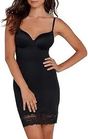 [Spanx] Assets Red Hot Label by Luxe & Lean Firm Control Lace Slip