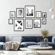 Studio Nova Gallery Frame Set of 10 - Black