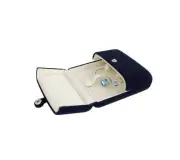 Beautiful Navy Blue Velvet Bangle Bracelet Box Packaging Premium Grade Unique...