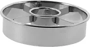 MOLUCKFU 1pc Stainless Steel Doughnut Molds Round Cutters Baking Moulds Reusable Easy Demould