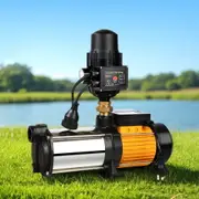 2500W Giantz Garden Water Pump High Pressure Multi Stage Tank Rain Irrigation Black