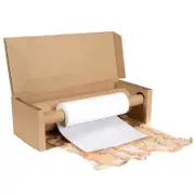 Marbig Professional Honeycomb Paper and White Paper Roll with Dispenser Box