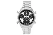 Seiko Prospex Speedtimer Panda Chronograph Stainless Steel White Dial Solar SFJ001P1 100M Men's Watch