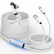 JSAUX Link Cable 16 FT Compatible with Oculus Quest 2 Accessories【 Charging W...