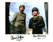 Doctor Who Autograph: CLARE CLIFFORD & ANN HOLLOWAY (Earthshock) Signed Photo