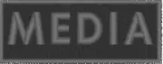 MEDIA Patch W/ VELCRO® Brand FastenerEmblem Gray