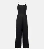 [Faithfull] Faithfull Antibes linen jumpsuit AU 6 black
