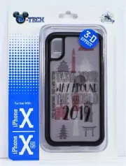 Disney 2019 Epcot Food & Wine Festival 3-D Effect Apple Iphone 10 X/XS Case NEW