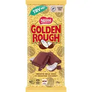 Nestle Golden Rough Coconut Milk Chocolate Block 170g