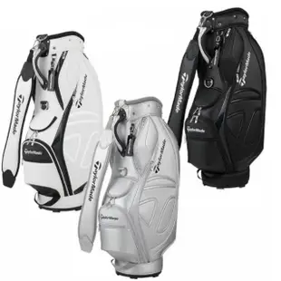 【TaylorMade】TJ101 CartBag 高質感皮革高爾夫球桿袋 與日本同步販售(Taylormade 日系高質感高爾夫球袋)