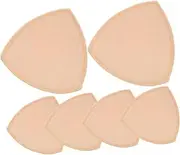 AUTSUPPL Thick Triangle Bra Pads Swimsuit Cups Inserts Butt Pads for Comfortable Sponge Breast 3 Pairs