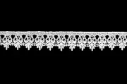 Lily 1.75" White Venise Lace Trim Sewing Notions Embellishments Craft by Yard