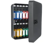28-Key Steel Key Cabinet With Combination Lock Organizer With Resettable Code Digital Box And Key Ring 4 Colors