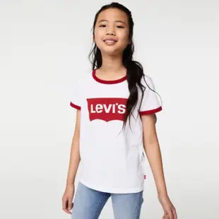 《正品 Levi's 全新現貨》女小童 滾邊短Tee 幼童 蘋果 經典短T