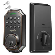 Keyless Smart Door Lock Auto Lock Electronic Password Anti-Peeping KeyD180