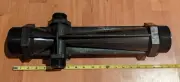Mazzei PVDF 3090 Black 3" NPT Kynar Ozone Gas Liquid Fertilizer Venturi Injector