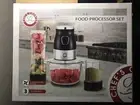 BRAND NEW - CHEF'S COUNTER 3 CUP SET FOOD PROCESSOR / BLENDER SET - SEALED BOX