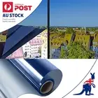50x300cm Privacy One Way Mirror Glass Window Film Home Block UV Heat Reduction