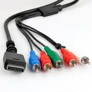 PS2 PS3 Component HD Video Cable Compatible for Sony PlayStation 2 3 AV RCA Lead