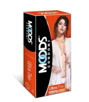 10 PCS MOODS ULTRA THIN CONDOMS FREE SHIPPING (1 PACK)