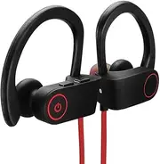 Bluetooth Headphones,Wireless Sports Earphones with Mic IPX7 Waterproof HD Stereo Sweatproof In Ear Earbuds for Gym Running Workout 6-8 Hour Battery Noise Cancelling Headsets For IOS and Android Cell Phones