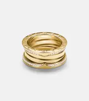 [Bvlgari] Bvlgari B.zero1 18kt gold ring with diamonds L gold