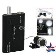 Dental LED Head Light Lamp For Dental Surgical Medical Binocular Loupes