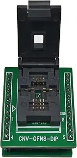 Aswalling QFN8 DFN8 WSON8 Programming Socket Pin Pitch 1.27mm IC Body Size 6X8 mm Clamshell Test Socket ZIF Adapter Kelivn Socket