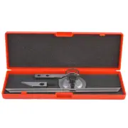 Bevel Protractor 0-360 Degrees Angle Square Finder Measuring Ruler Tool New