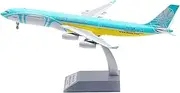 Pre-Built Model Aircraft 31CM for Air West Indies A340-300 9Y-TJN 1:200 Diecast Model Airplane Finished Alloy Display Aircraft Miniature Airplane Model
