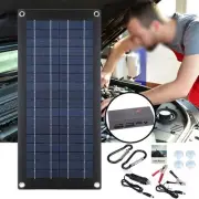 Trickle Battery Charger Van Solar Panel Kit Windshield Mounting Easy To Install