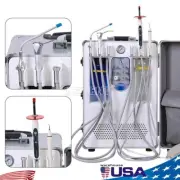 Portable Dental Delivery Turbine Unit Curing Light Ultrasonic Scaler Air Compres