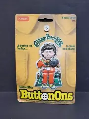 1984 Playskool Cabbage Patch Kids Collectible ButtonOns. #1001.