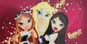 Bratz DIAMONDZ Girls Beach Pool Bath Towel. Cloe, Jade and Yasmin