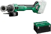 [HIKOKI] Battery Angle Grinder G1813DAW2Z (Basic) (18 V, 8000 rpm Speed, Disc Diameter: 125 mm, Brushless, with Kick-Back and Stop Fuse, in HSC III (Without Battery and Charger)