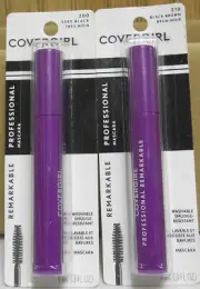 2 CoverGirl Remarkable Professional Mascara Straight Brush (Choose Your Color)